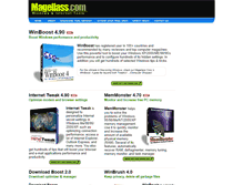 Tablet Screenshot of magellass.com